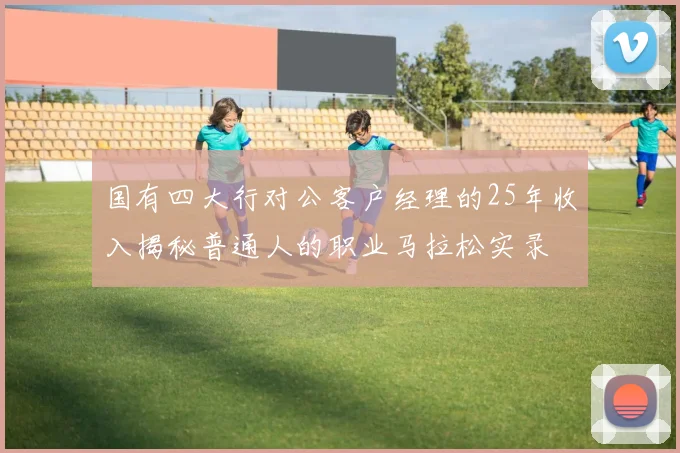 国有四大行对公客户经理的25年收入揭秘普通人的职业马拉松实录